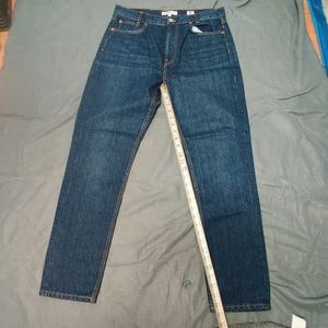 NWOT Re/Done Originals Academy Fit Dark 87 Jean 30